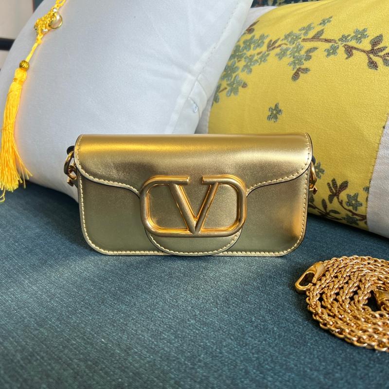 Valentino Clutches Bags VA2030S Small Gold